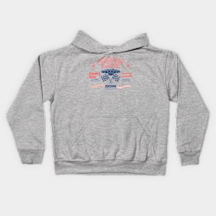 ufo racing Kids Hoodie